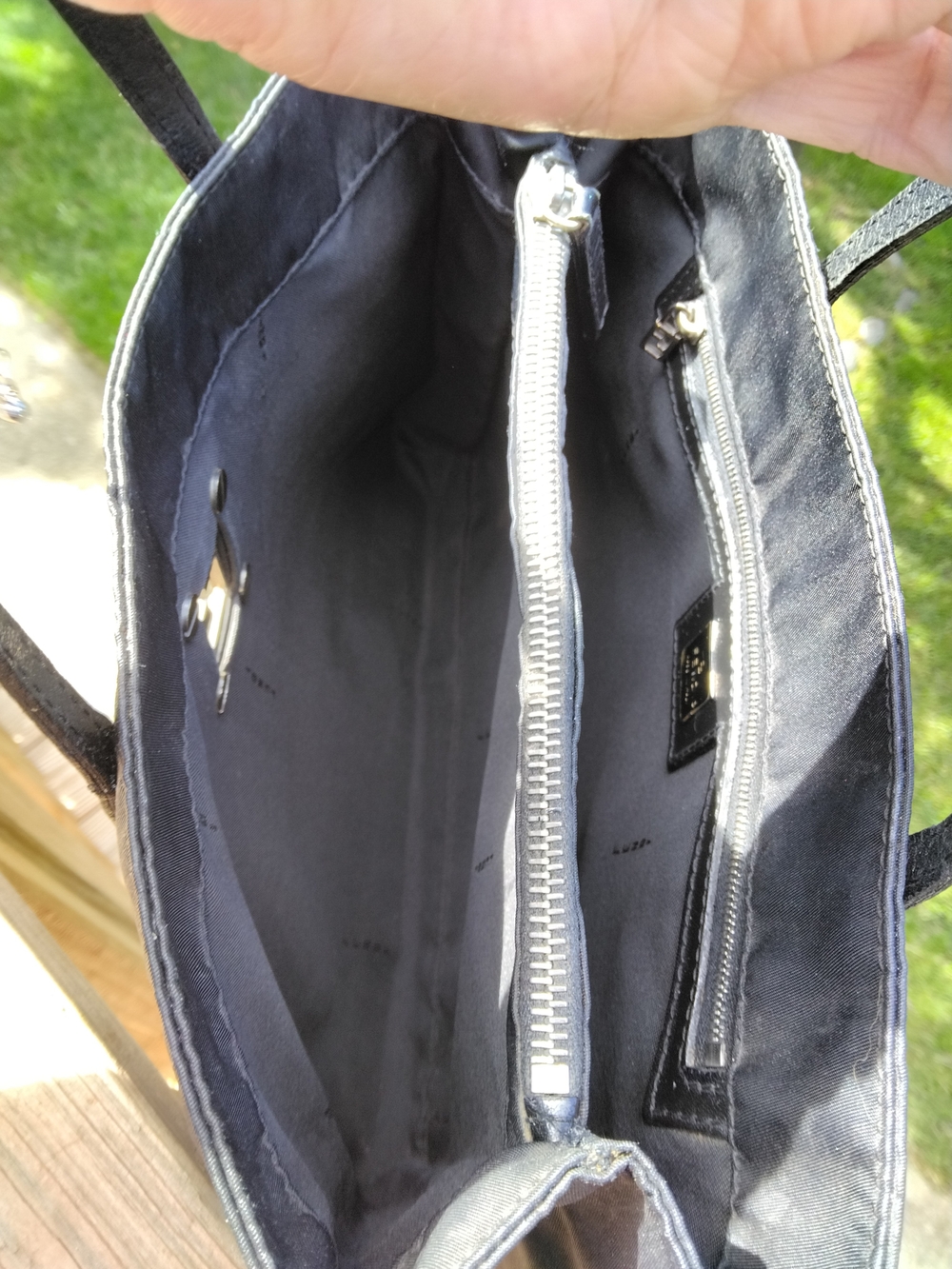 Fendi Black Satchel with Gold FF Plaque - Picture 11 of 13